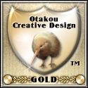 Gold Level Award from Otakou Awards 11/09